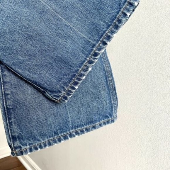 Madewell Women’s High-rise Rigid Flare Distressed Ripped Jeans 25 - Picture 7 of 12